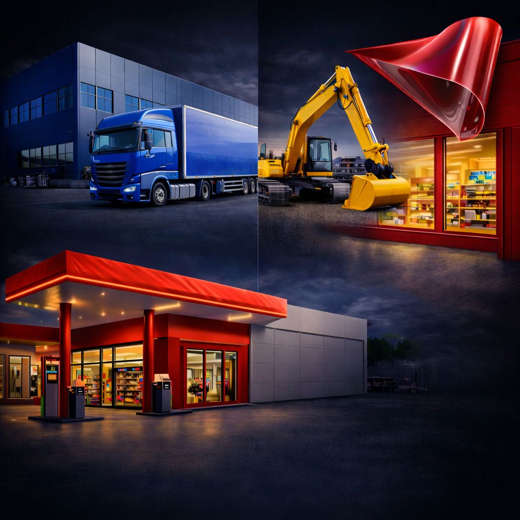 Industrielle Folierung & Gewerbelösungen